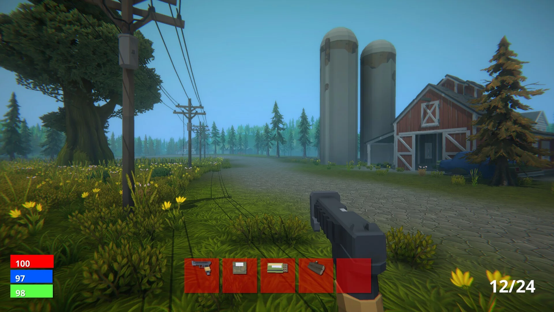 Изображение игры: Polygon Survival