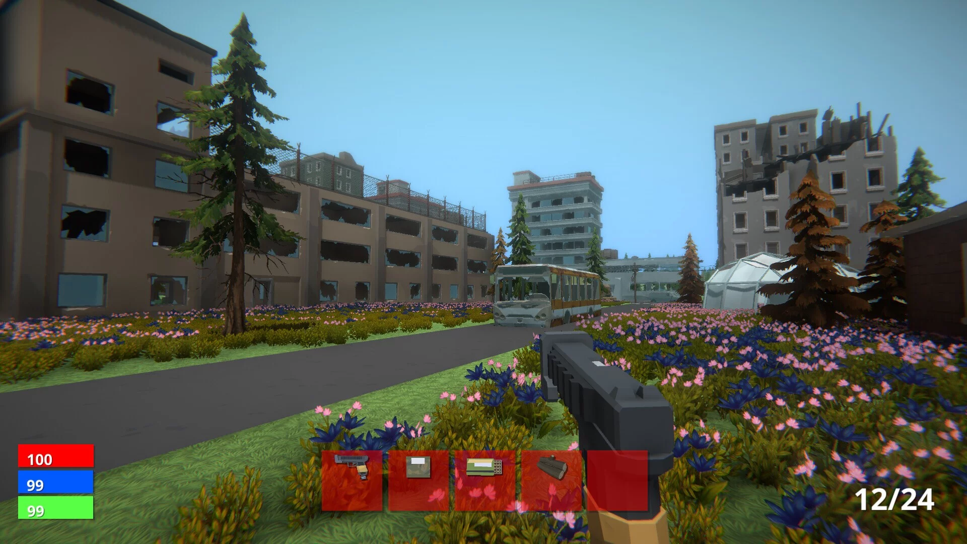 Изображение игры: Polygon Survival