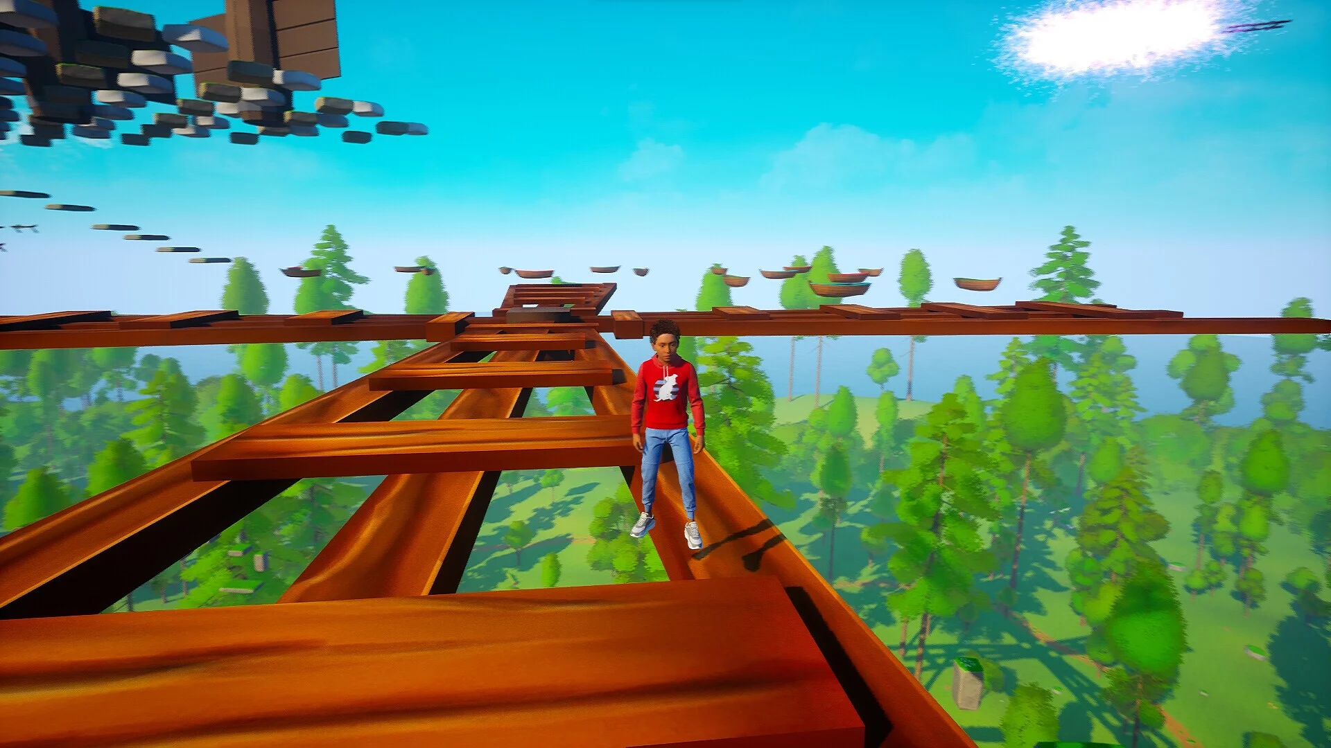 Изображение игры: Forest Jump
