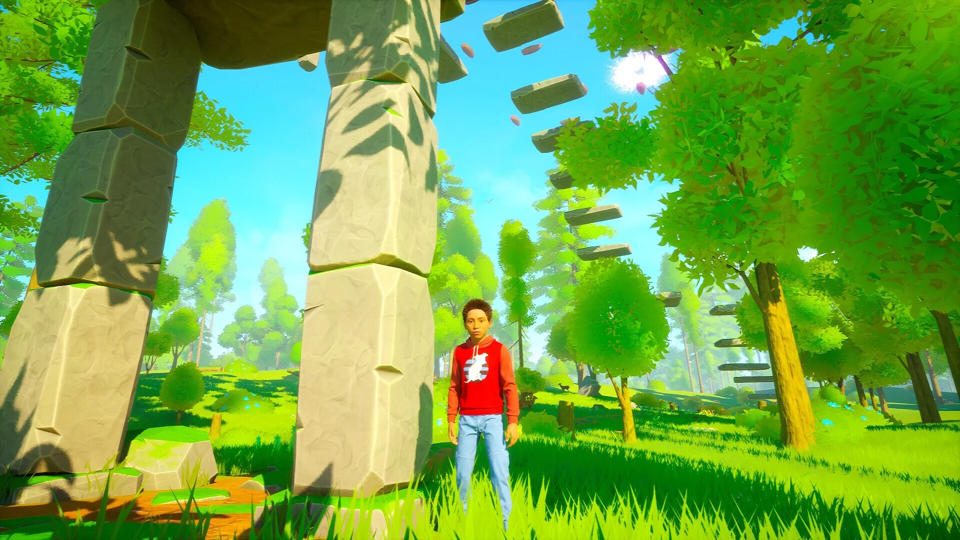 Изображение игры: Forest Jump