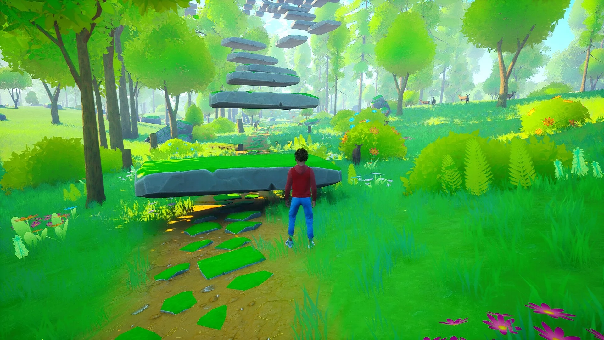 Изображение игры: Forest Jump
