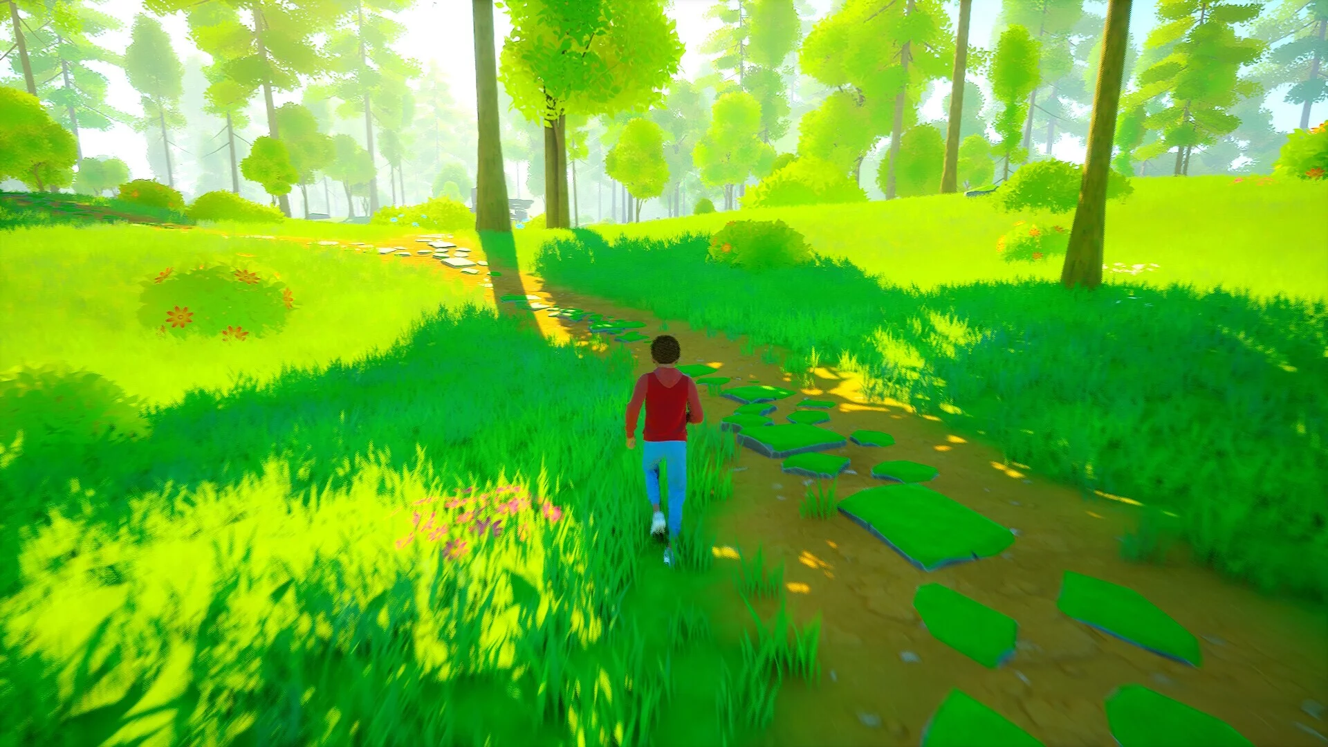 Изображение игры: Forest Jump