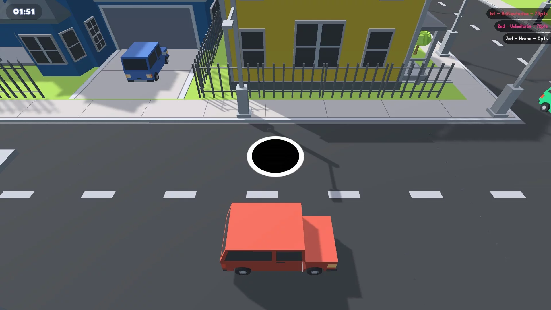 Изображение игры: Blackhole on the Road