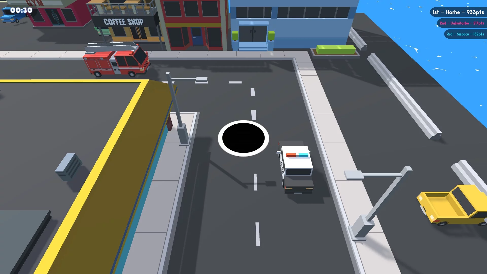 Изображение игры: Blackhole on the Road