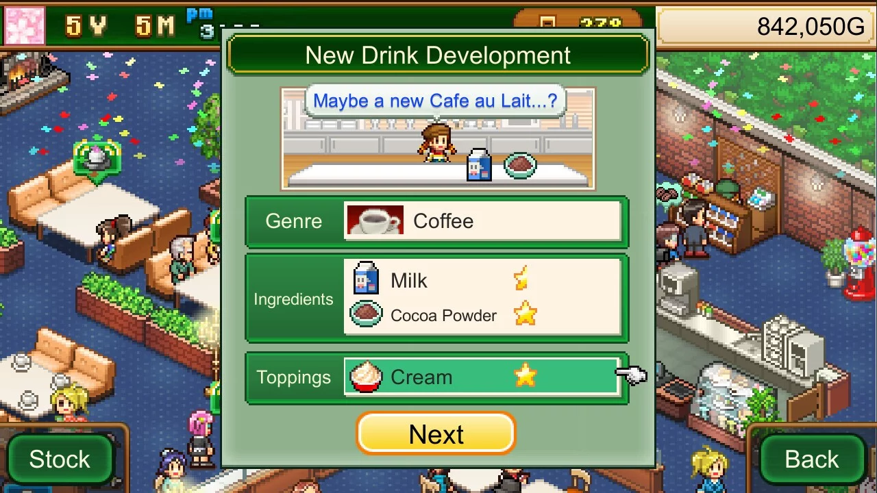 Изображение игры: Cafe Master Story
