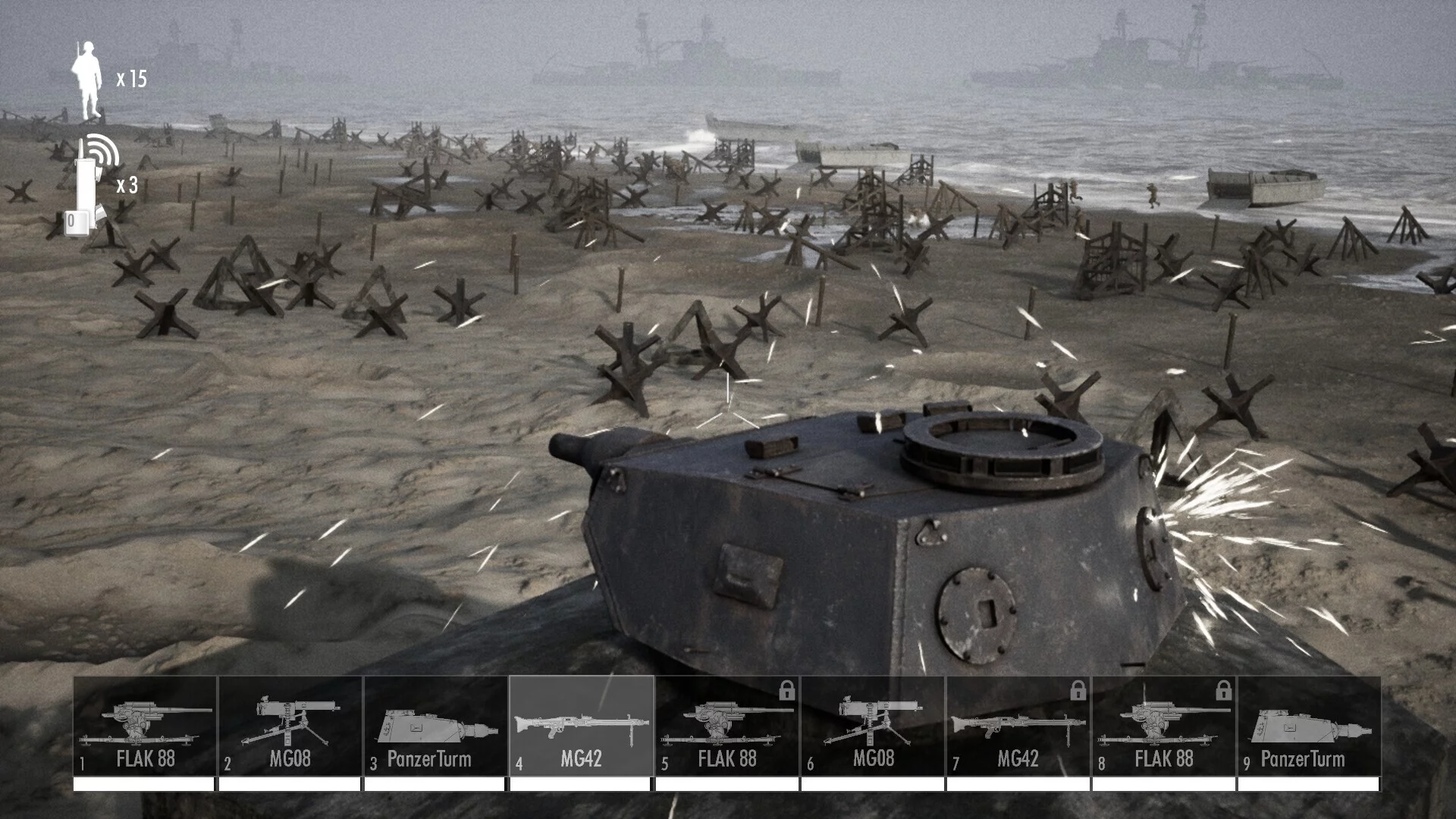 Изображение игры: Beach Invasion 1944