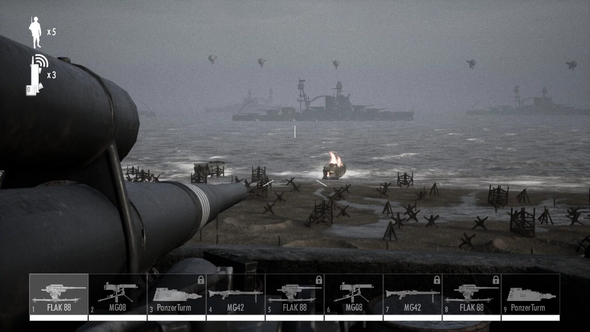 Изображение игры: Beach Invasion 1944