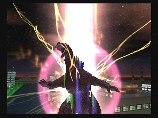 Изображение игры: Godzilla: Destroy All Monsters Melee