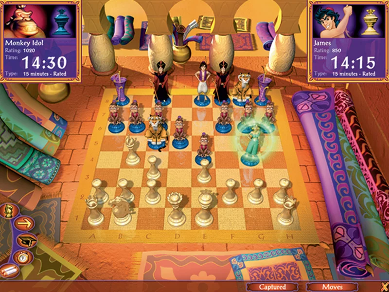 Изображение игры: Disney's Aladdin Chess Adventures