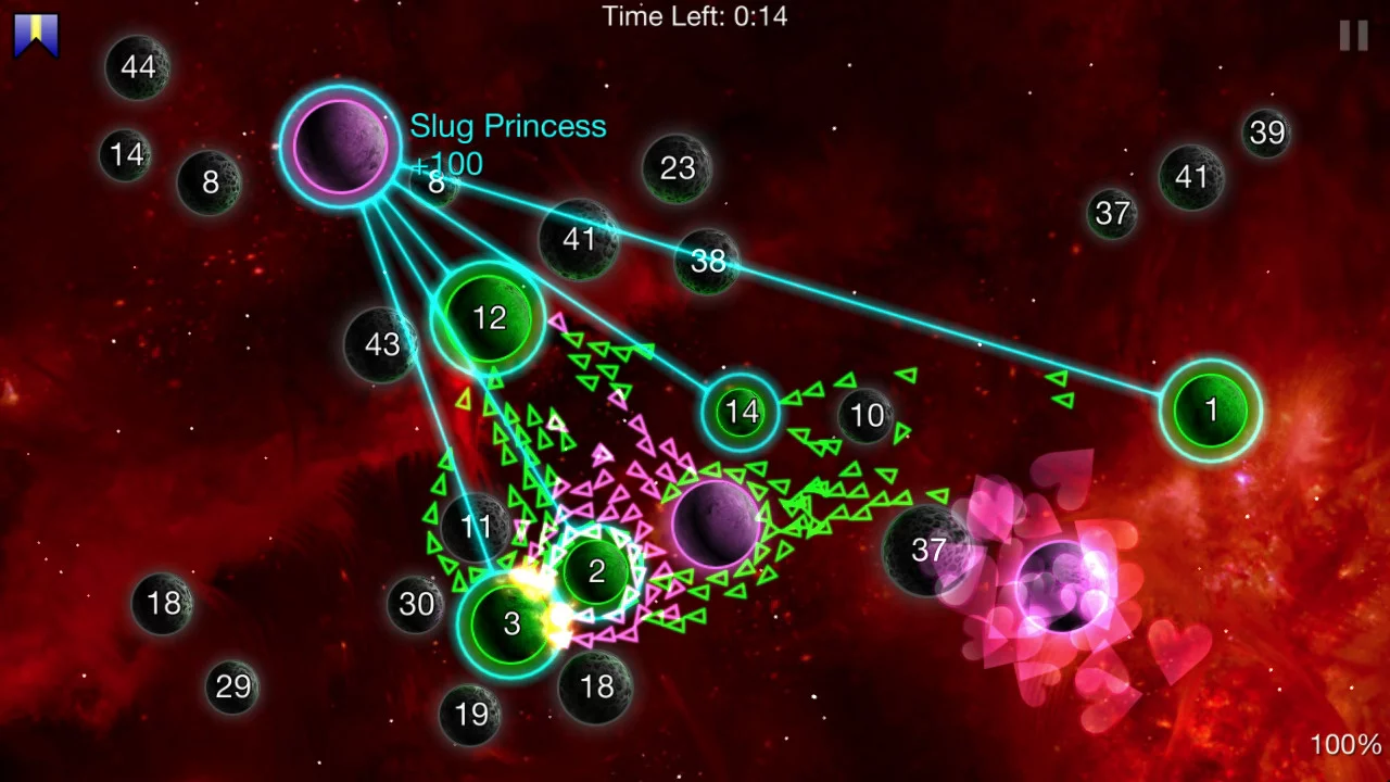 Изображение игры: Galcon Legends