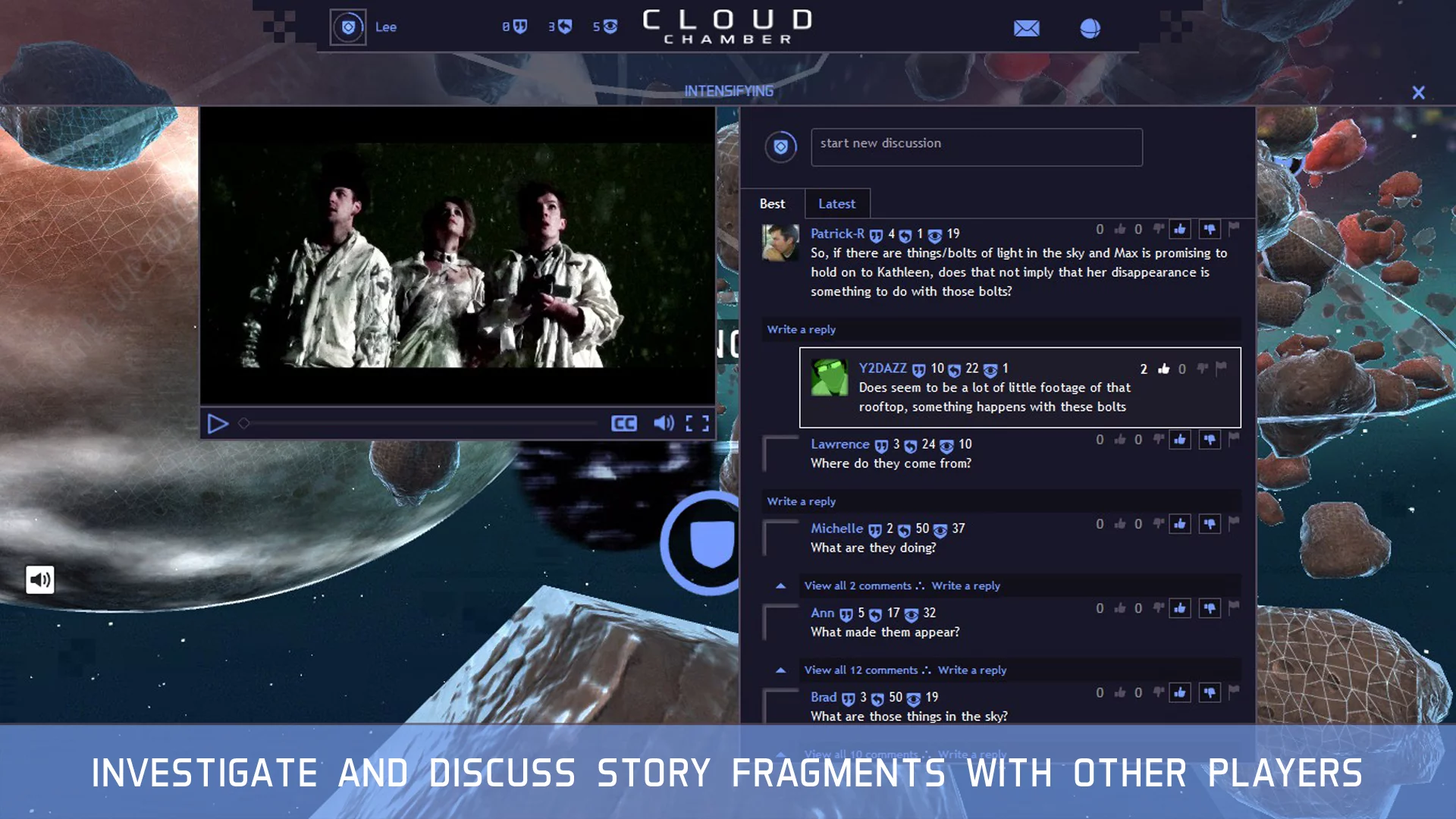 Изображение игры: Cloud Chamber