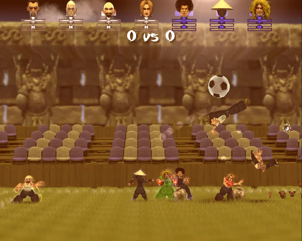 Изображение игры: Rag Doll Kung Fu