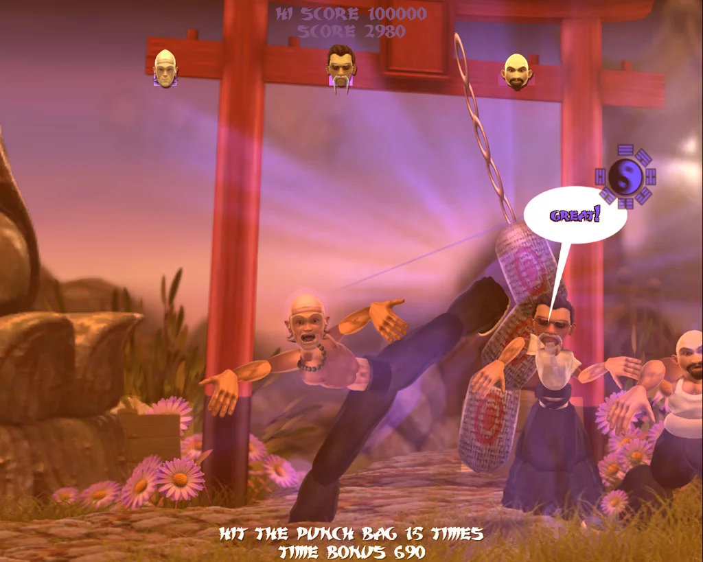 Изображение игры: Rag Doll Kung Fu