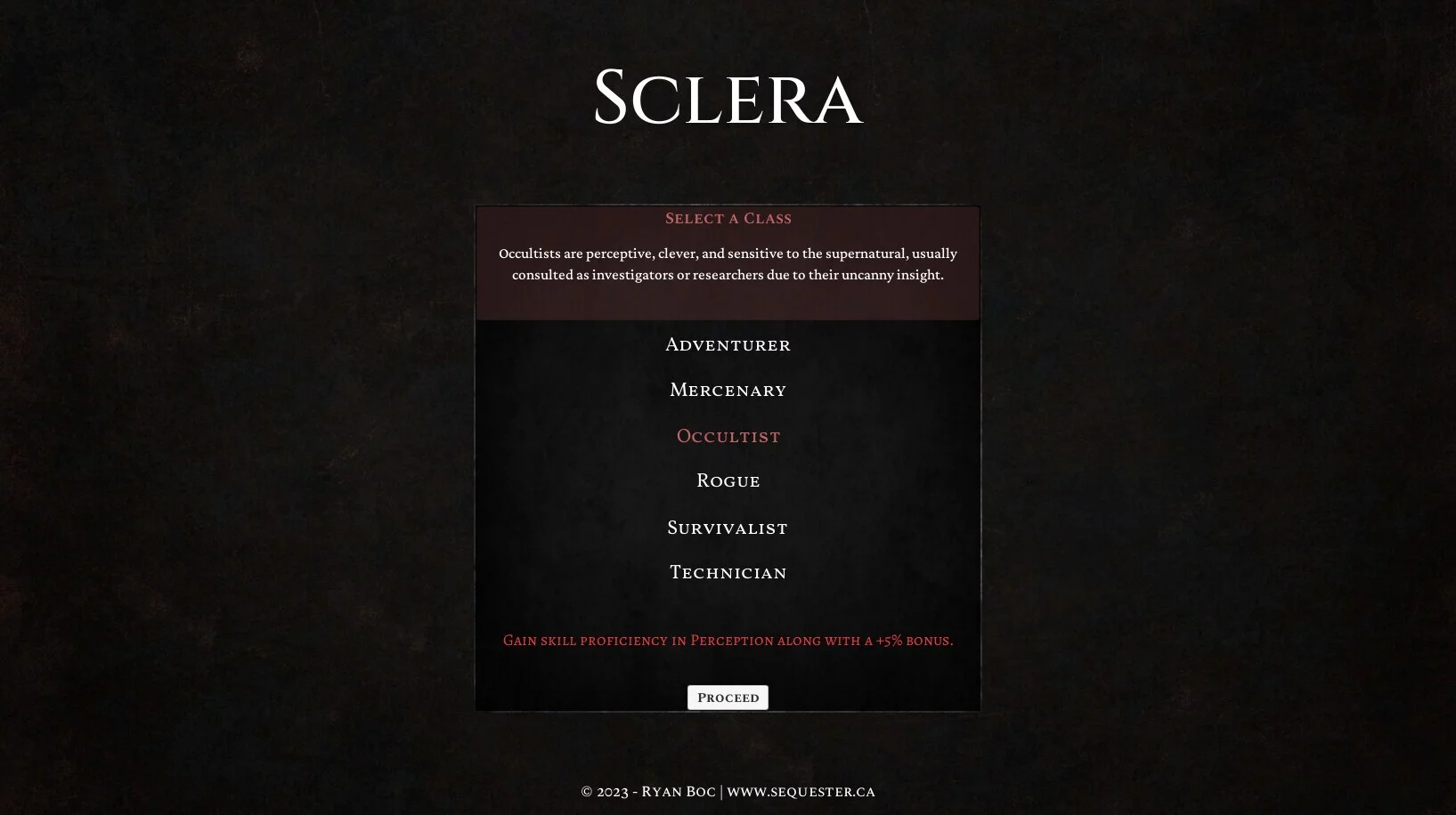 Изображение игры: Sclera