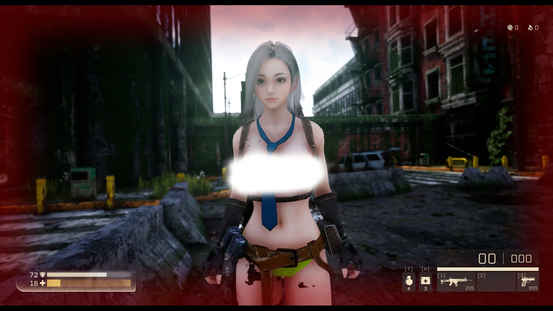 Изображение игры: 末世少女 Zombie Girl