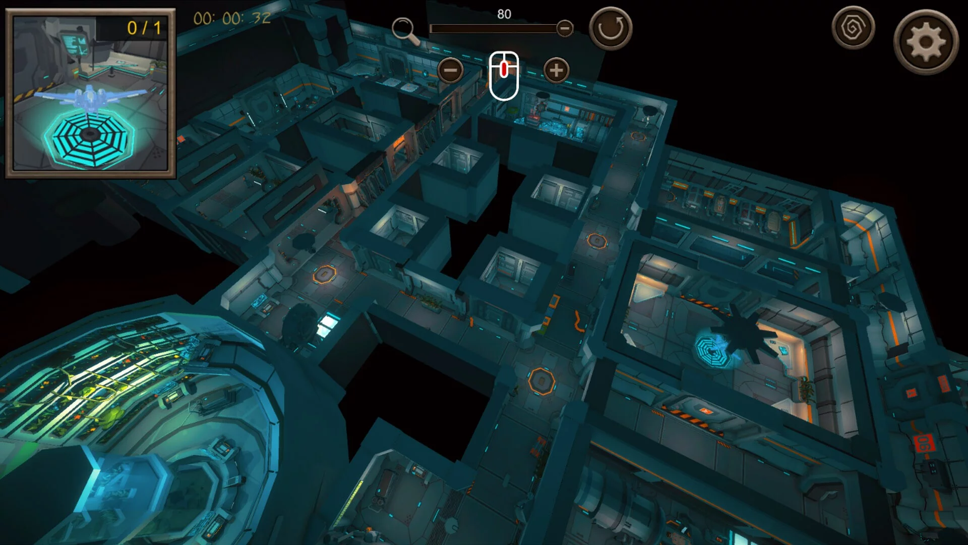 Изображение игры: Hidden Space Top-Down 3D