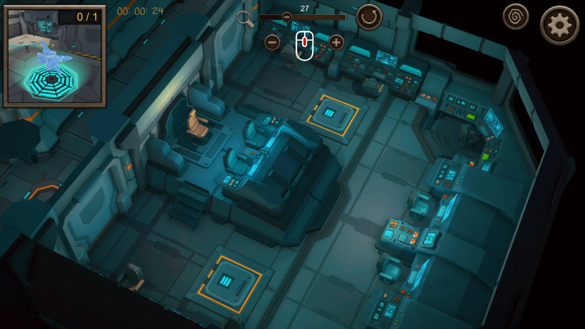 Изображение игры: Hidden Space Top-Down 3D