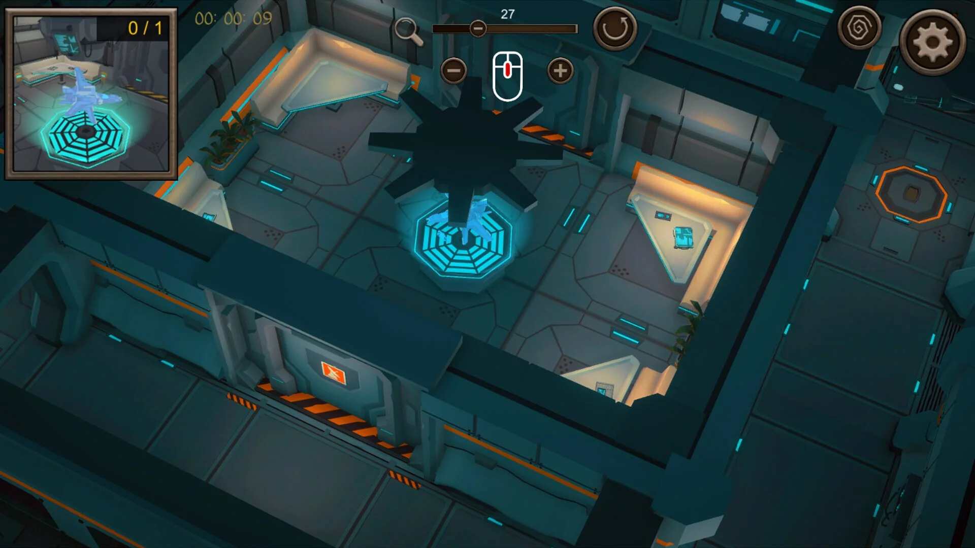Изображение игры: Hidden Space Top-Down 3D