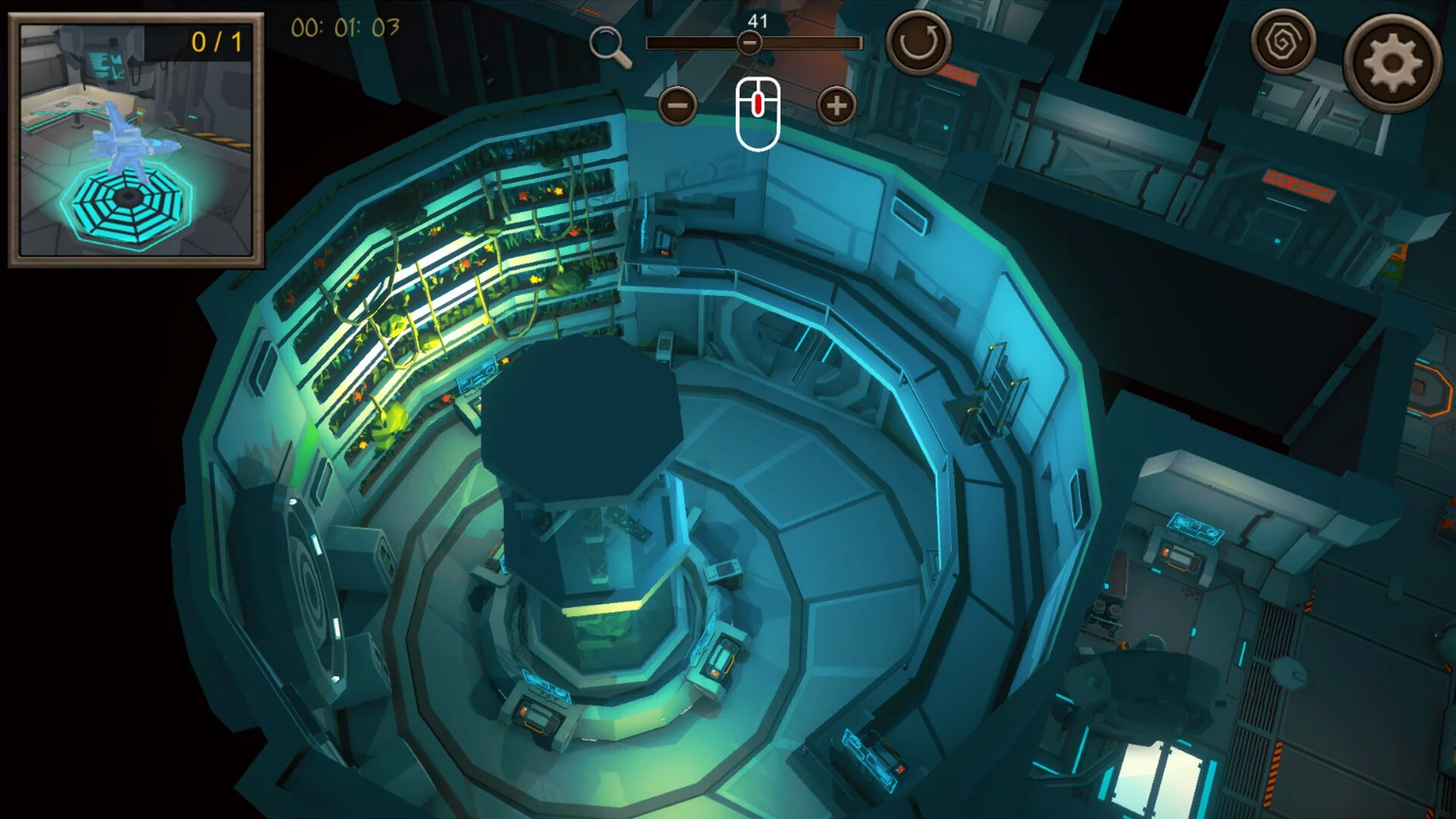 Изображение игры: Hidden Space Top-Down 3D