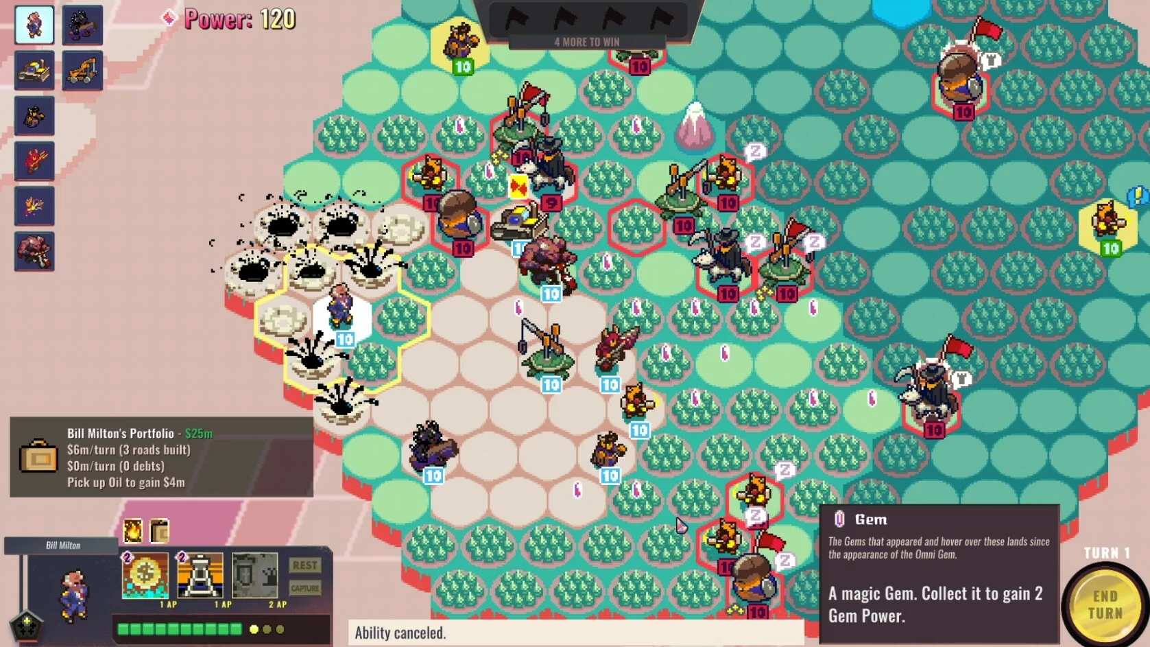 Изображение игры: Gem Wizards Tactics