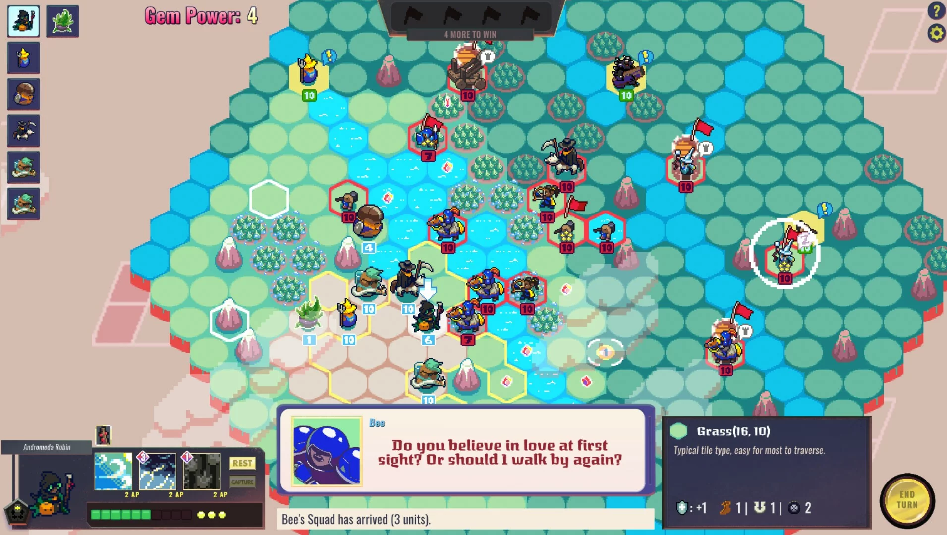Изображение игры: Gem Wizards Tactics