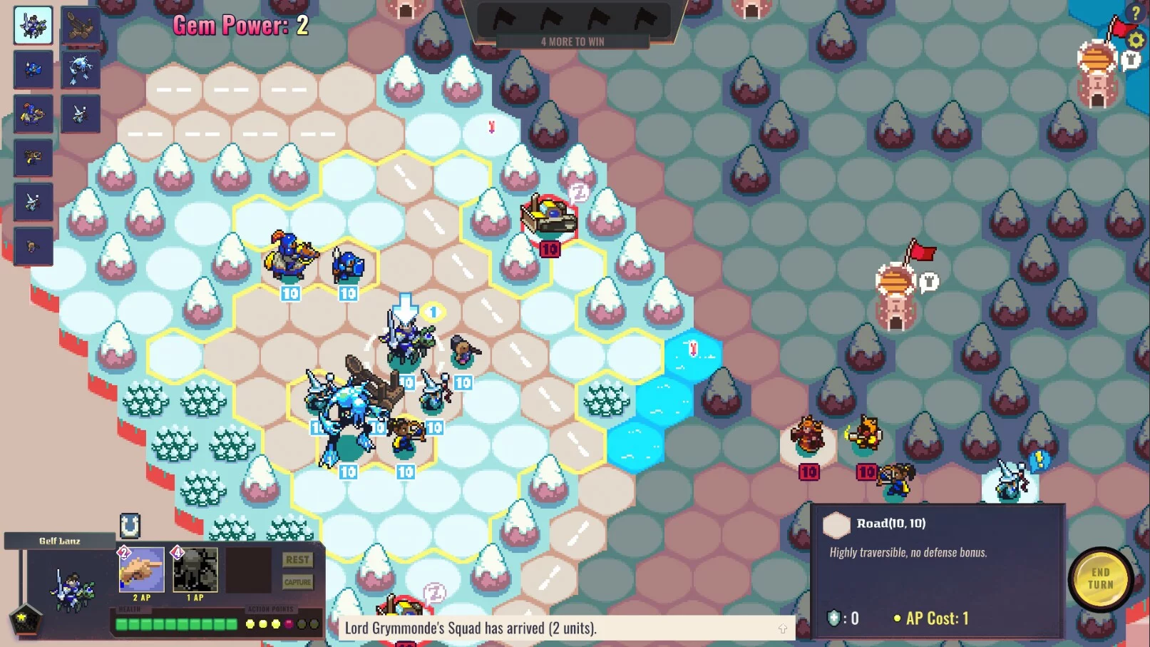Изображение игры: Gem Wizards Tactics