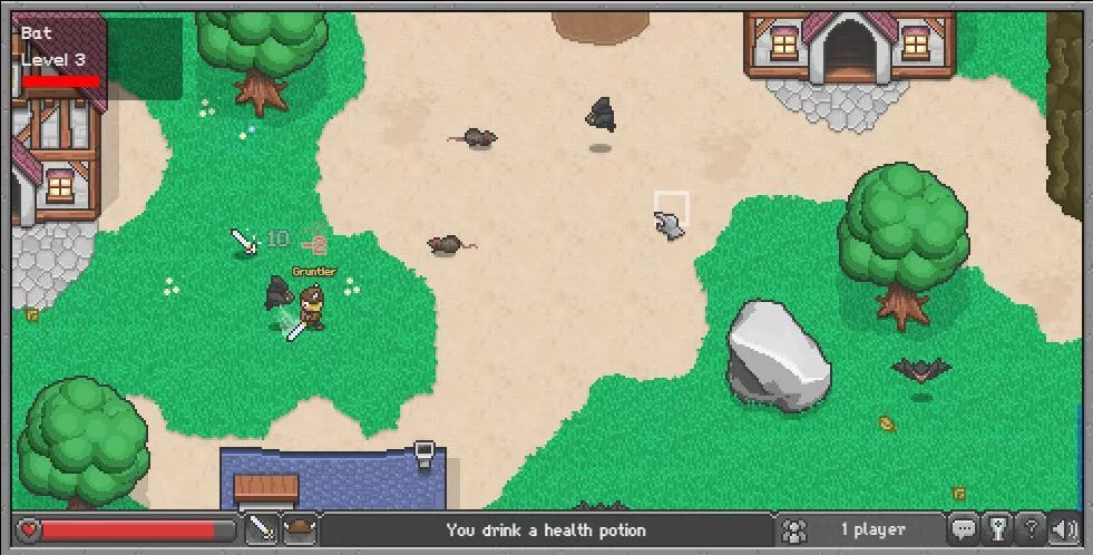 Изображение игры: BrowserQuest