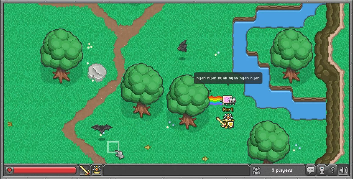 Изображение игры: BrowserQuest