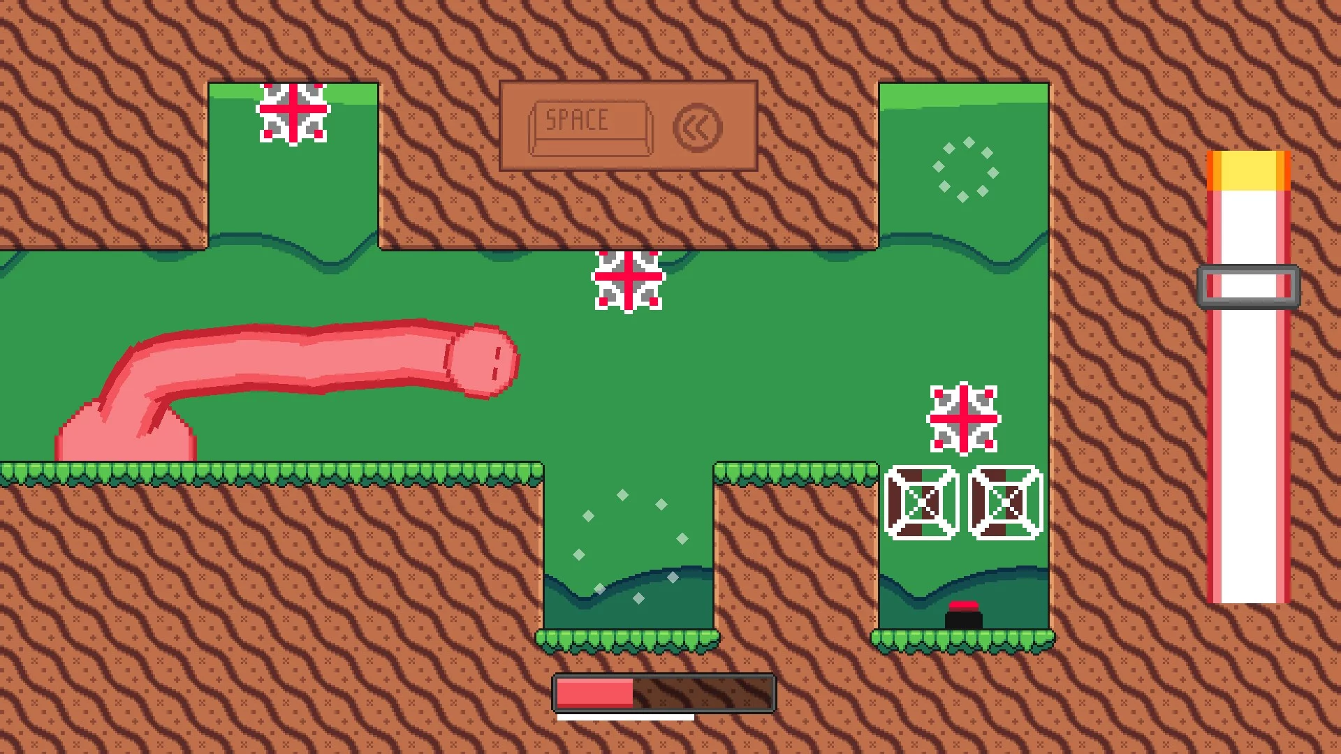 Изображение игры: Grow Up! - A Worm Game