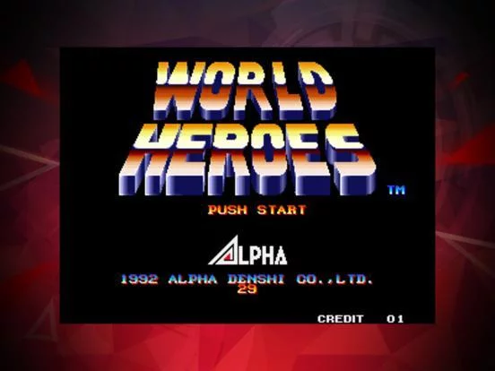 Изображение игры: WORLD HEROES ACA NEOGEO