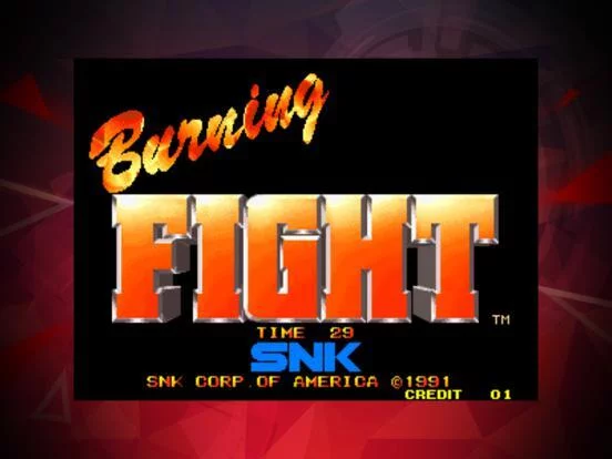 Изображение игры: BURNING FIGHT ACA NEOGEO