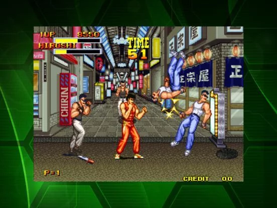 Изображение игры: BURNING FIGHT ACA NEOGEO
