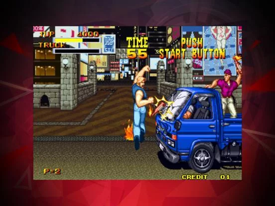 Изображение игры: BURNING FIGHT ACA NEOGEO