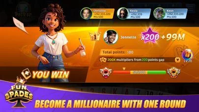 Изображение игры: Fun Spades Card Game
