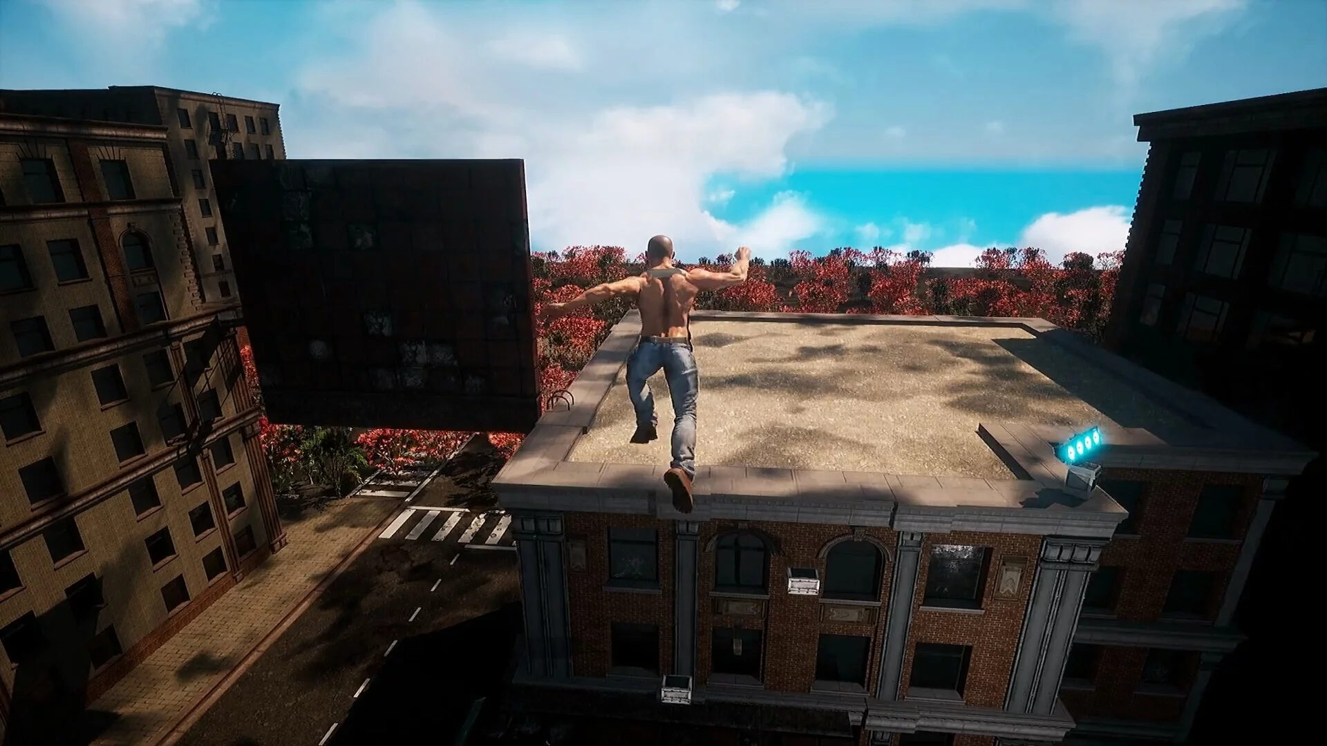 Изображение игры: 猛男跑酷（Strong man parkour）