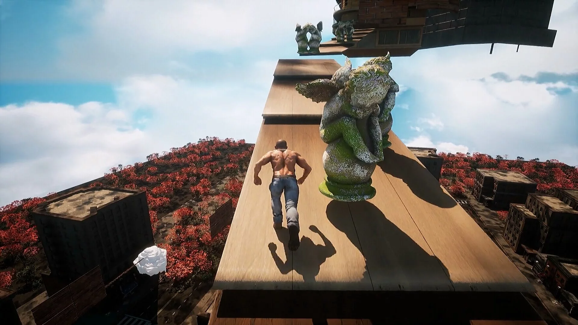Изображение игры: 猛男跑酷（Strong man parkour）