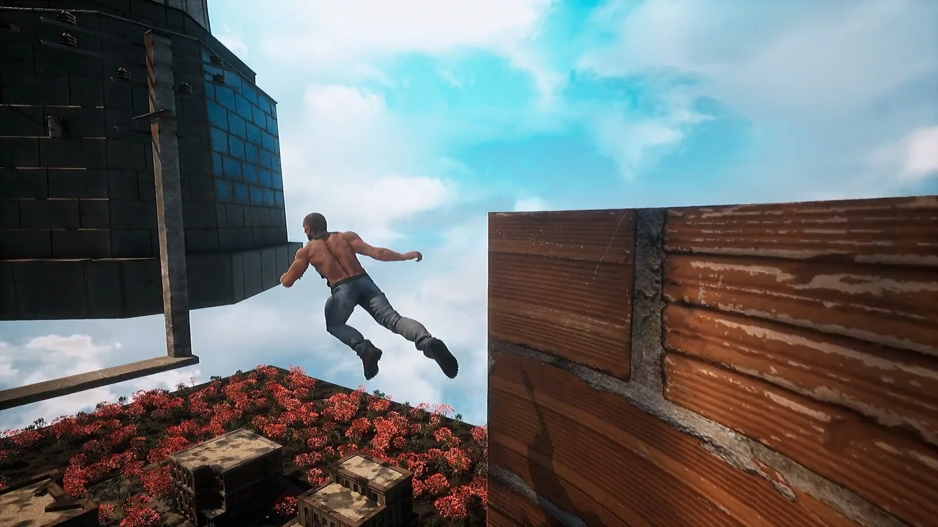 Изображение игры: 猛男跑酷（Strong man parkour）