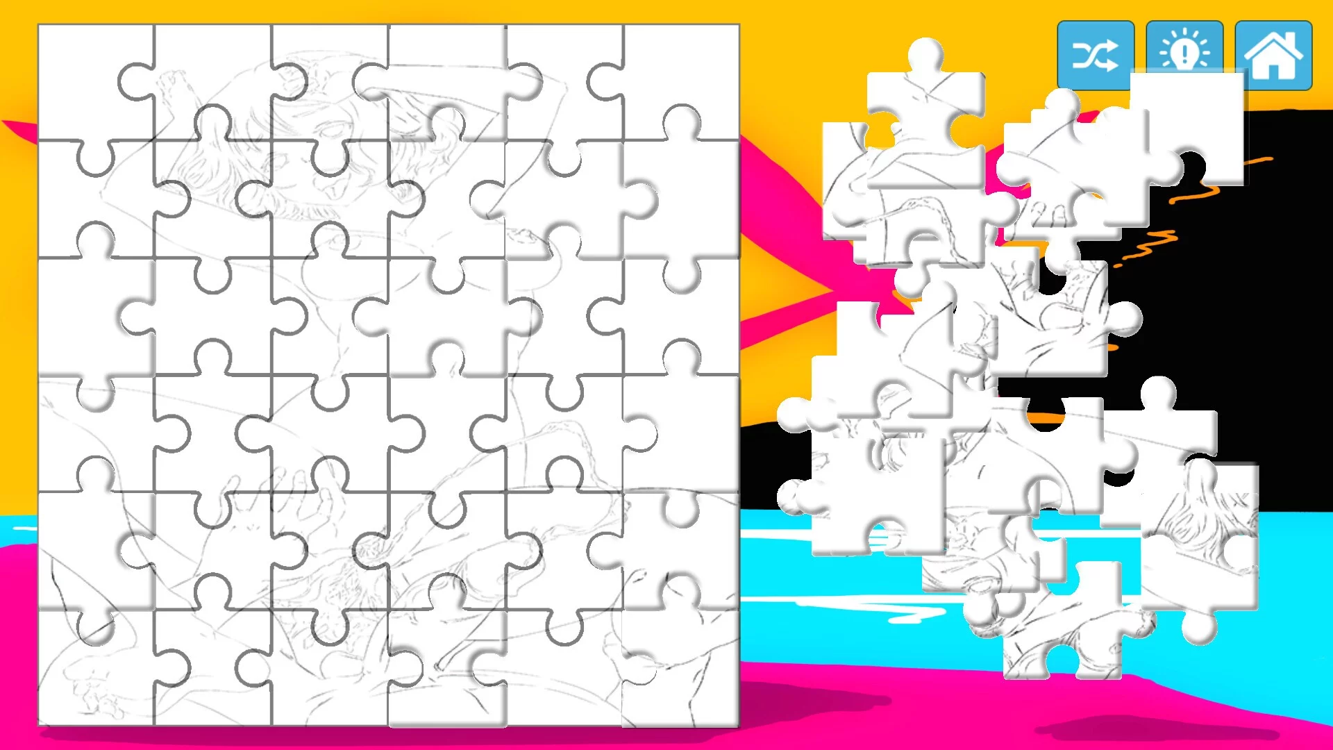 Изображение игры: Hentai Jigsaw Puzzle Collection: Spring Edition