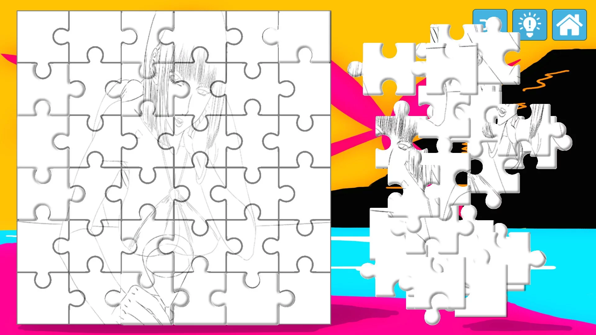 Изображение игры: Hentai Jigsaw Puzzle Collection: Spring Edition