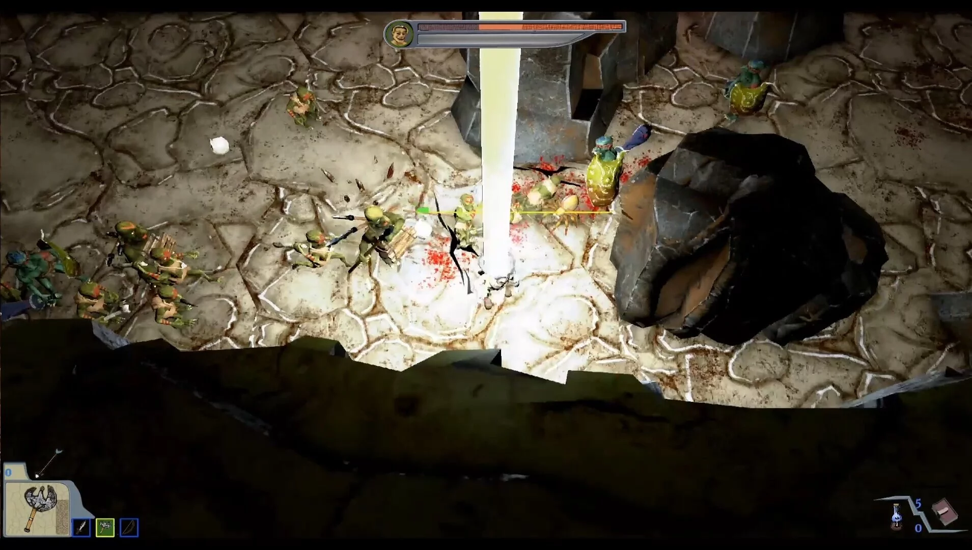 Изображение игры: Lair of goblins