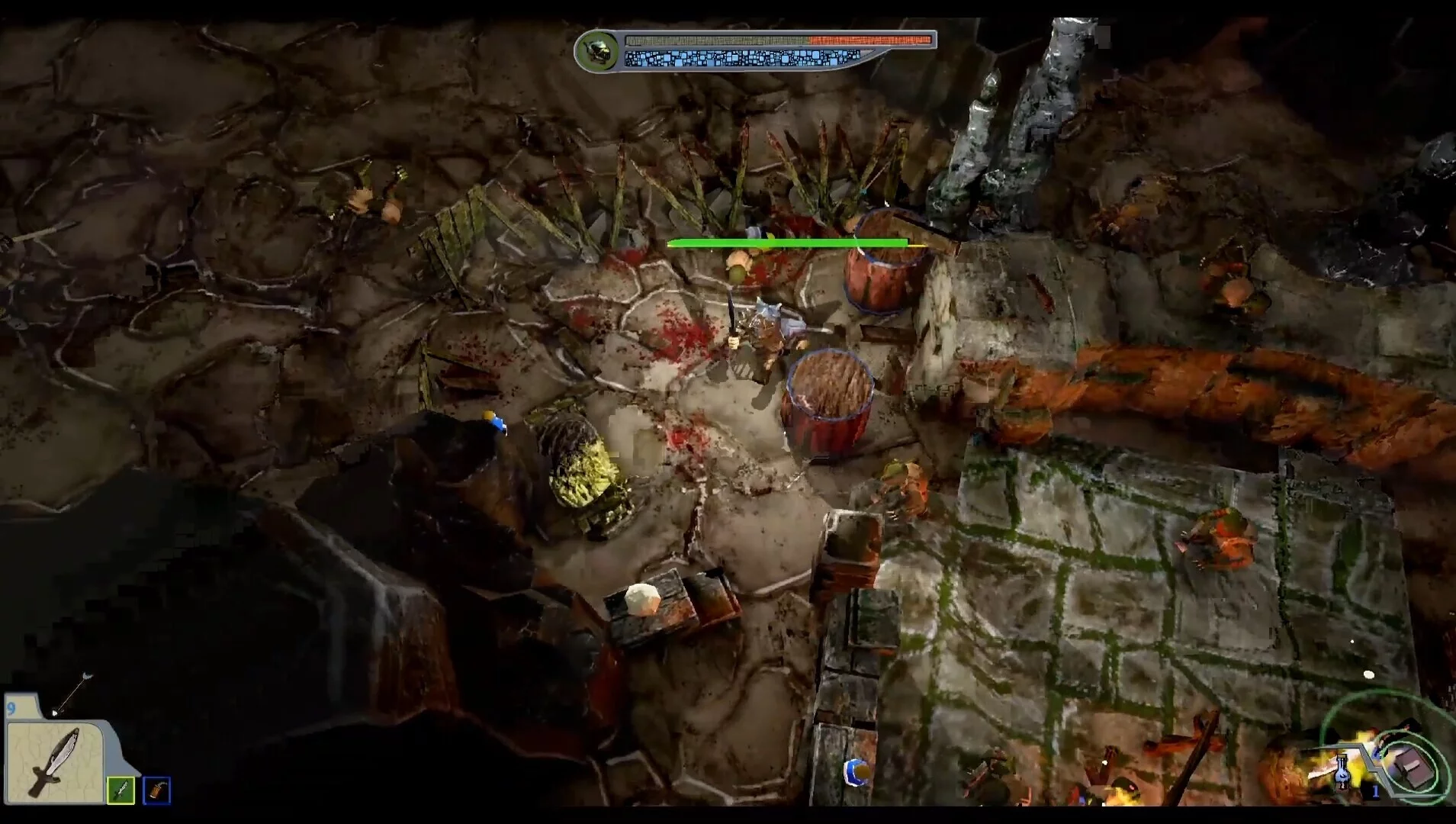 Изображение игры: Lair of goblins