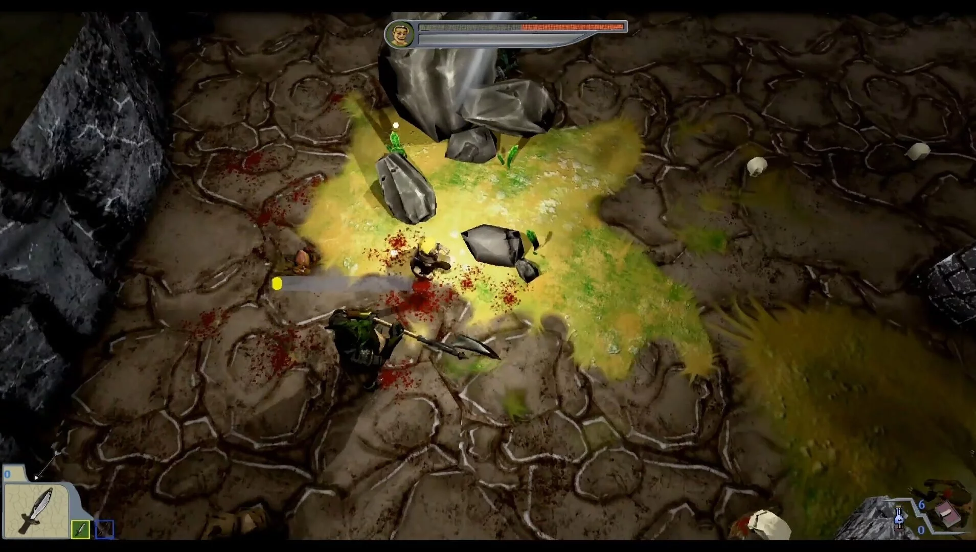 Изображение игры: Lair of goblins