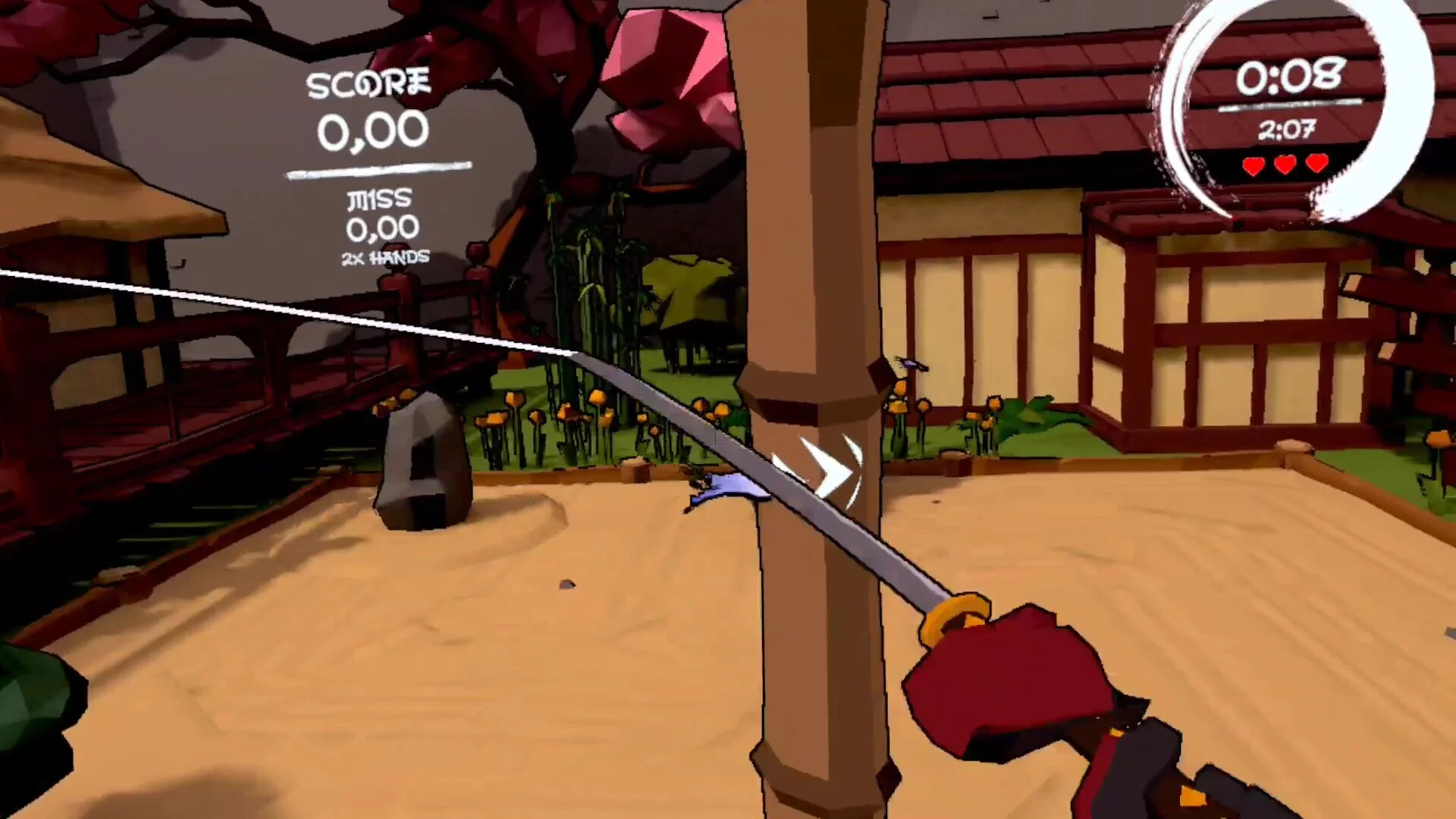Изображение игры: Samurai Beat