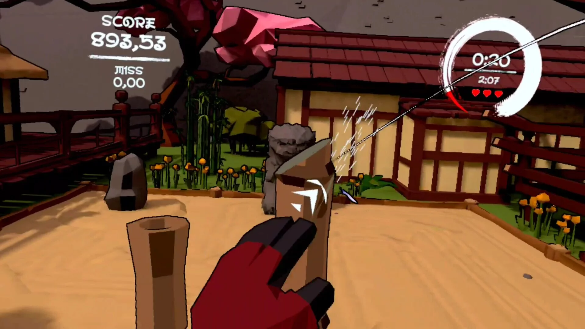 Изображение игры: Samurai Beat