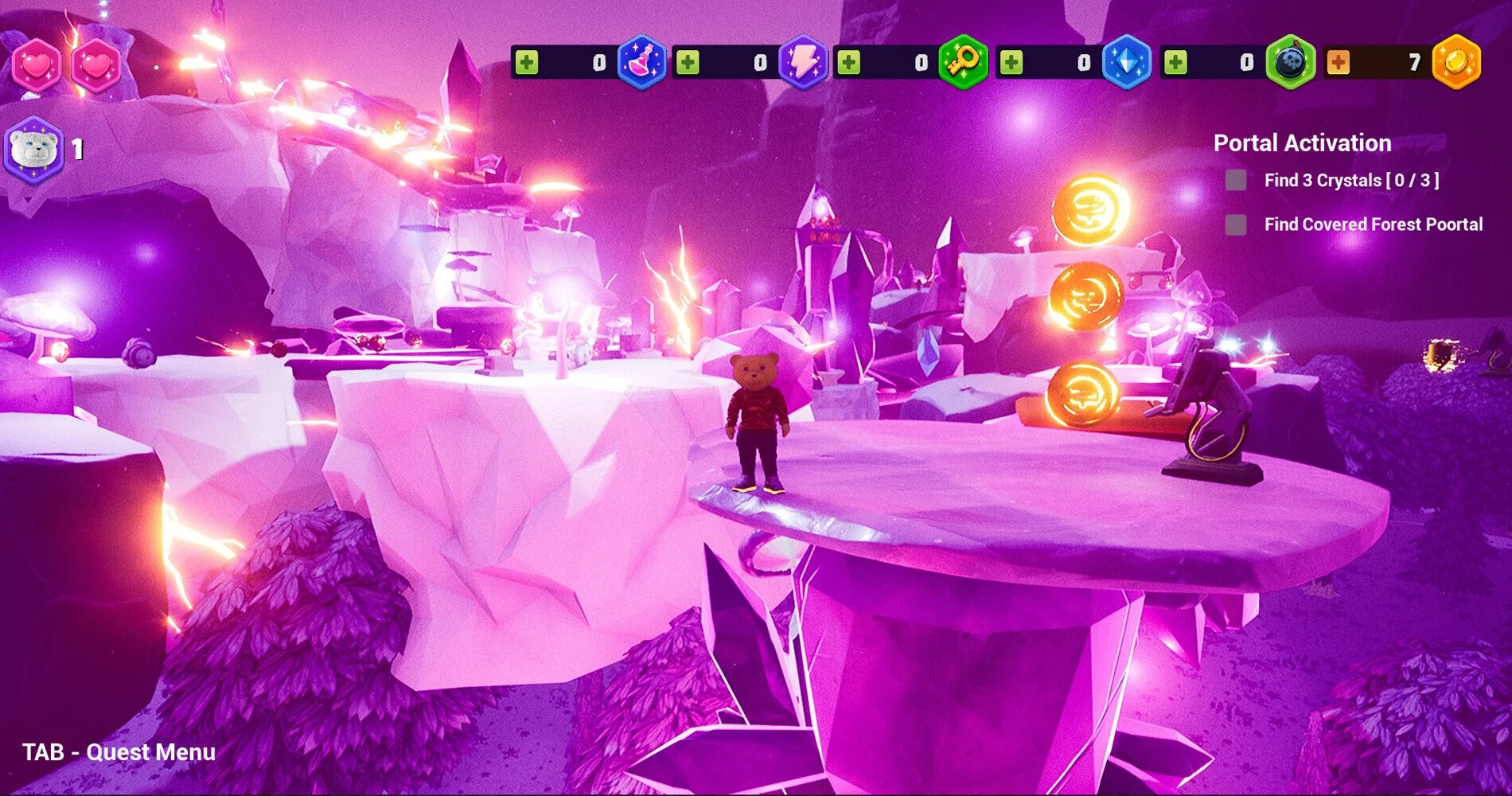 Изображение игры: Rich Teddy Adventure