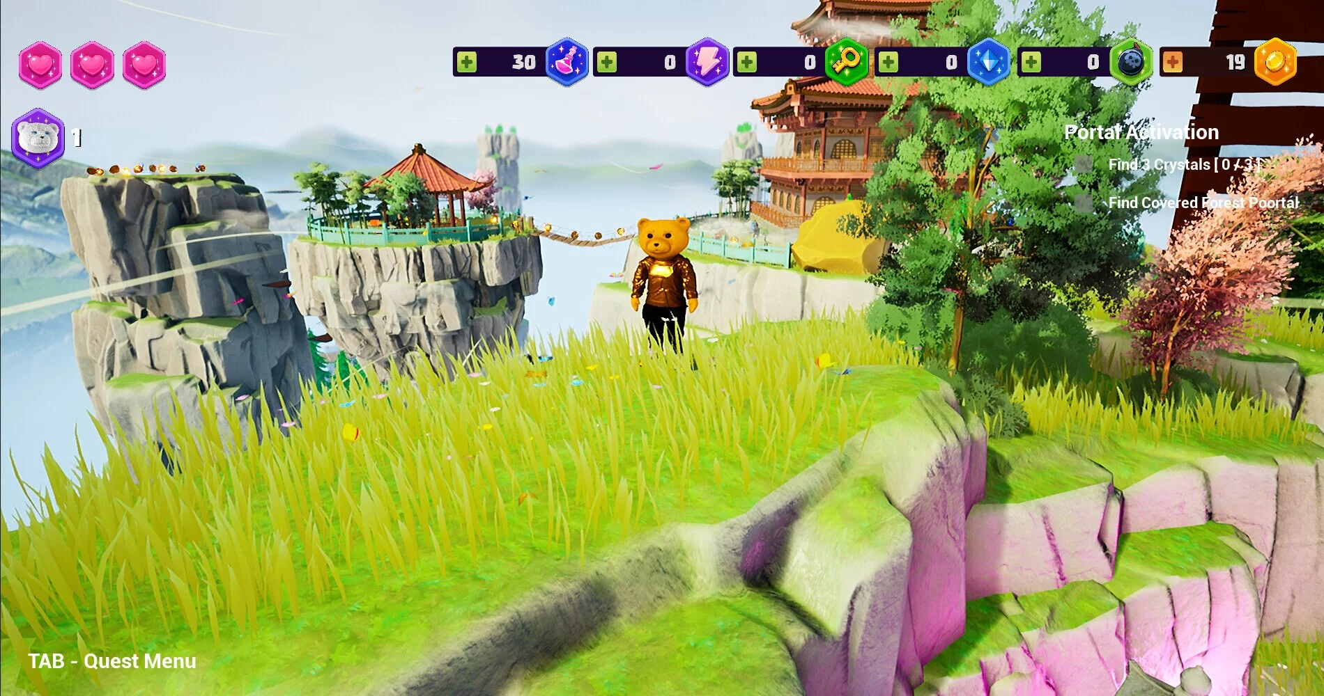 Изображение игры: Rich Teddy Adventure