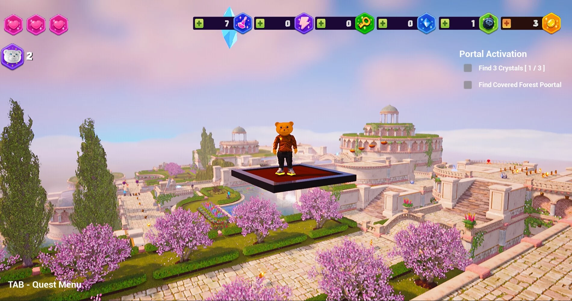 Изображение игры: Rich Teddy Adventure