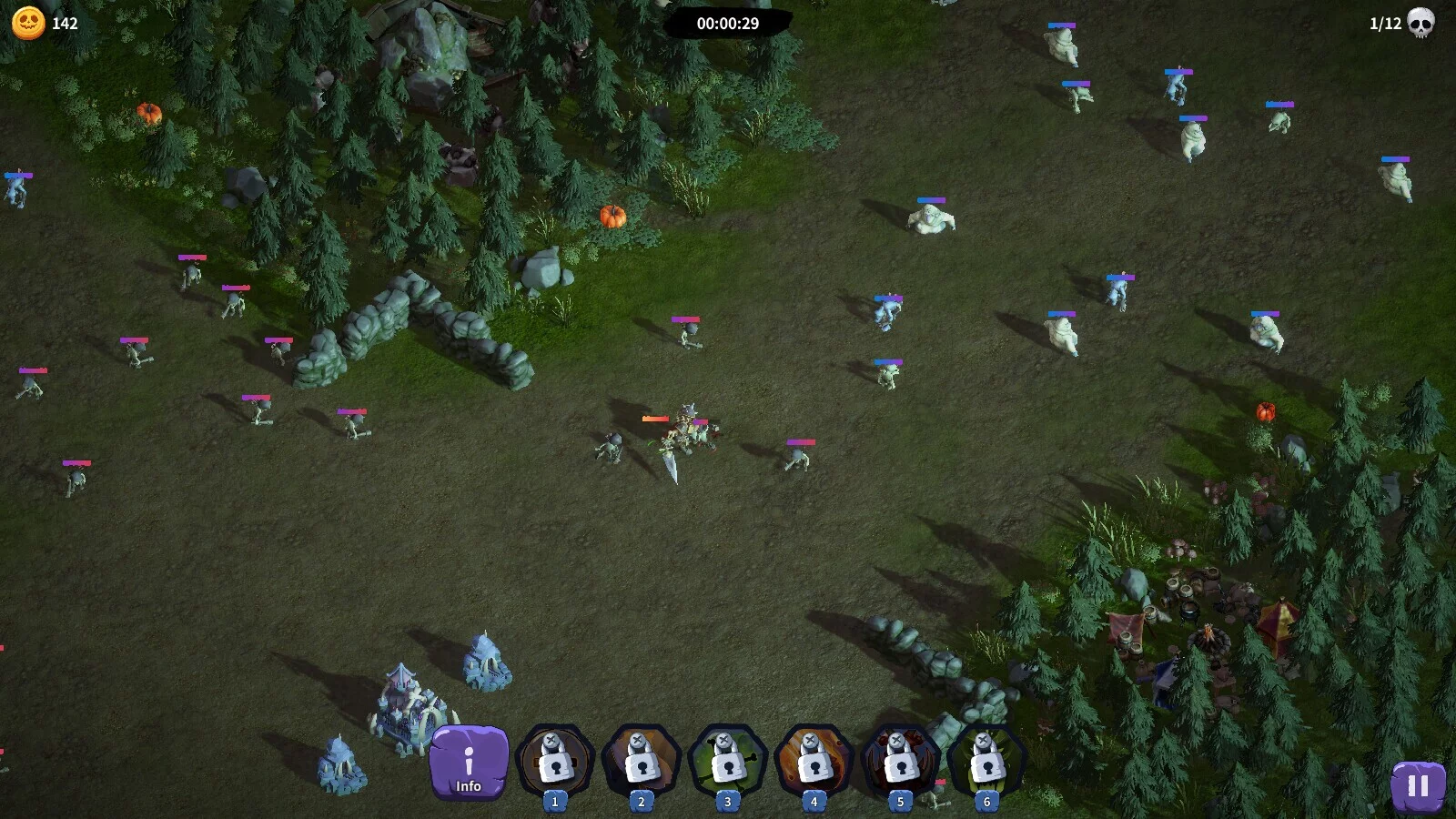 Изображение игры: Halloween Defense