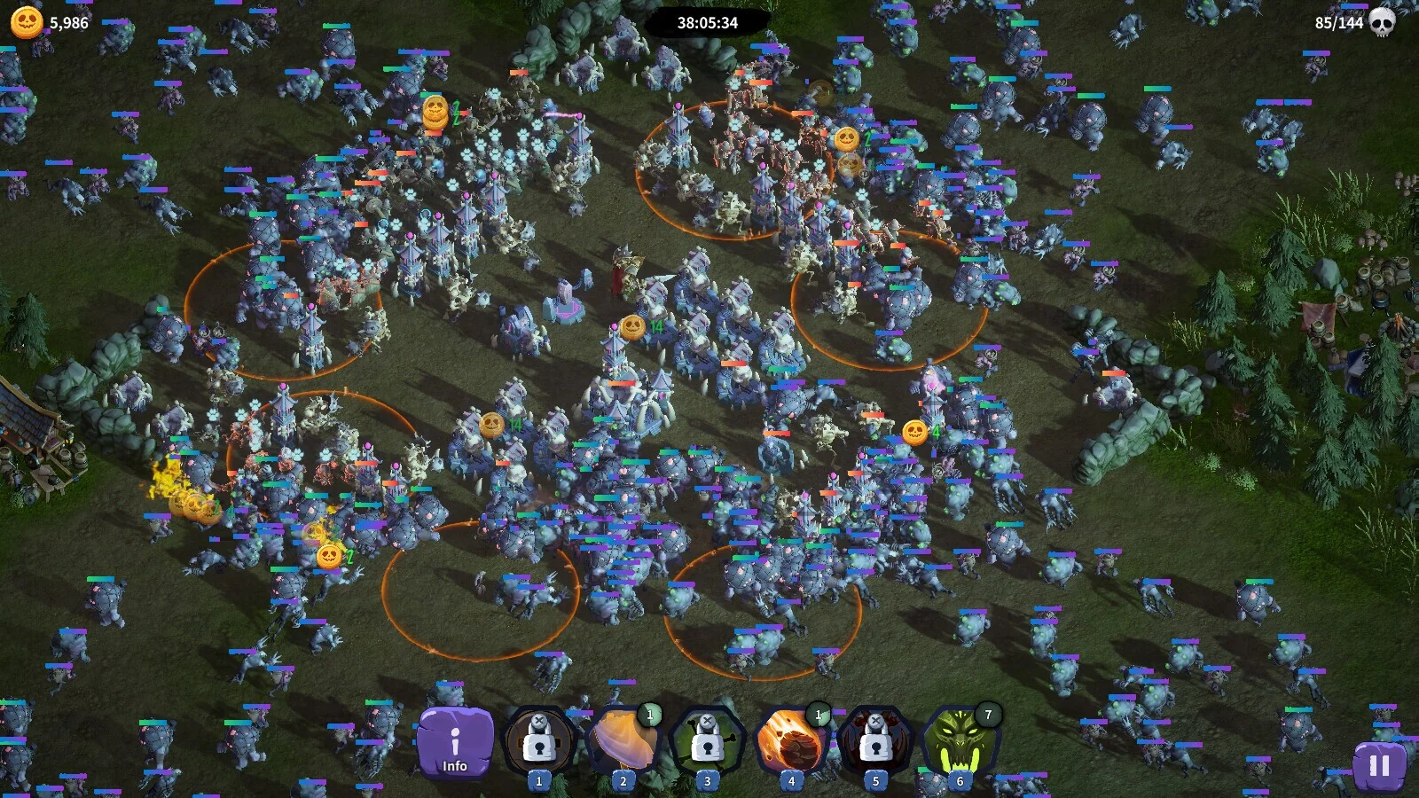 Изображение игры: Halloween Defense