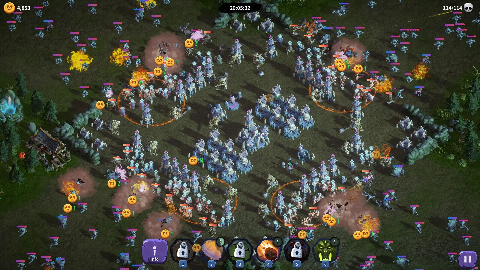 Изображение игры: Halloween Defense